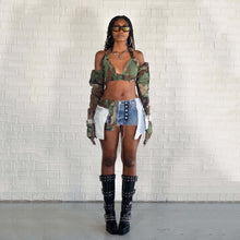 Load image into Gallery viewer, RECYCLED MINI SKIRTS