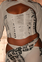 Load image into Gallery viewer, Logo Screenprint Corset