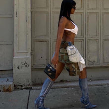 Load image into Gallery viewer, RECYCLED MINI SKIRTS