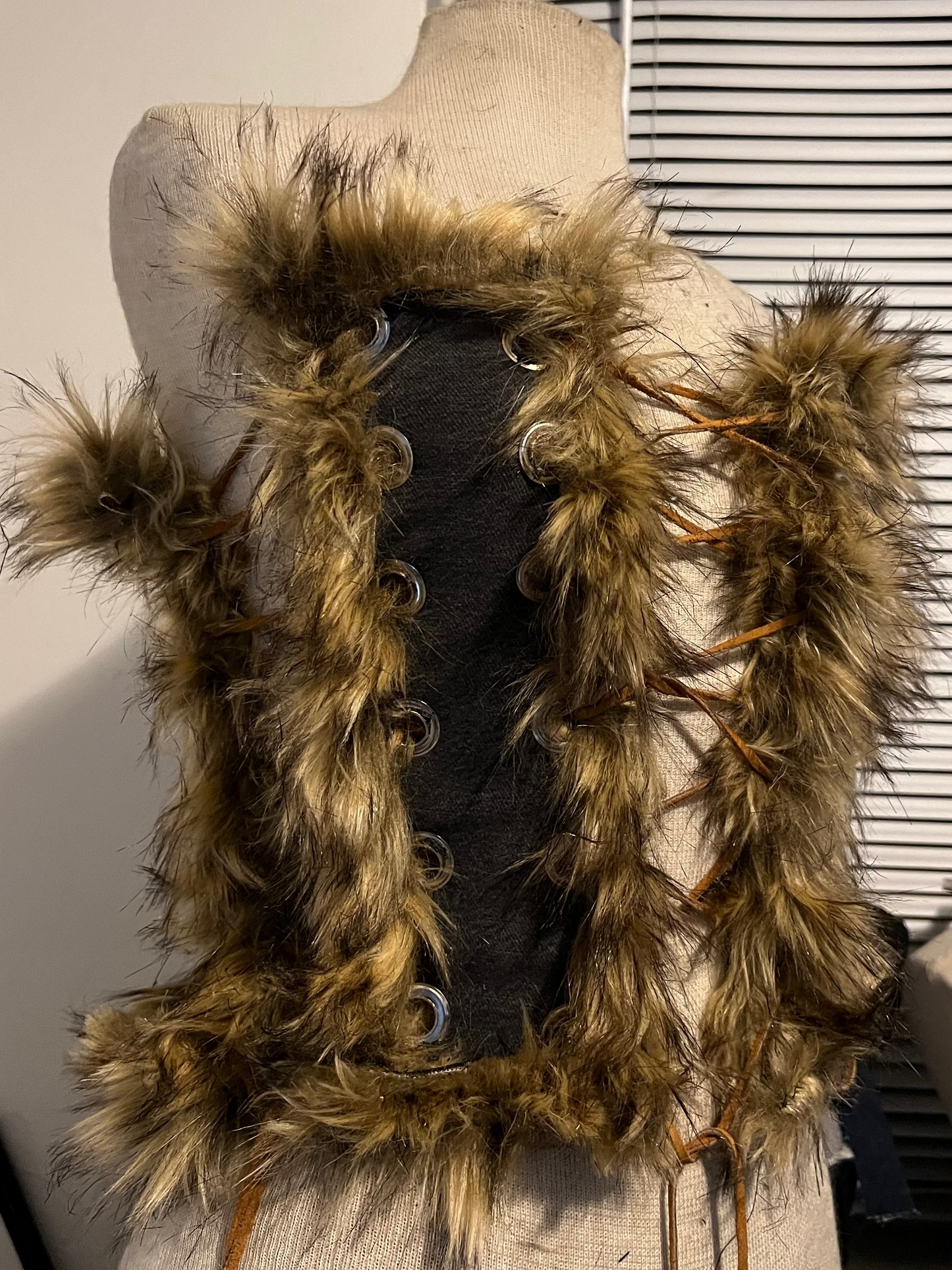 Fur Corset