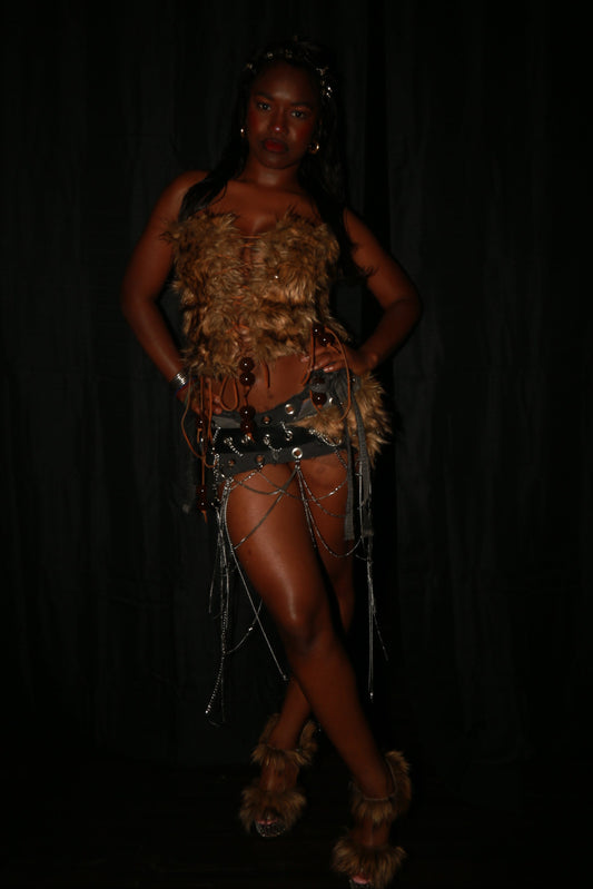 Grommet Skirt w/ Chain