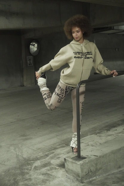 "HEAVEN IS A PLACE IN A GARDEN" Hoodie