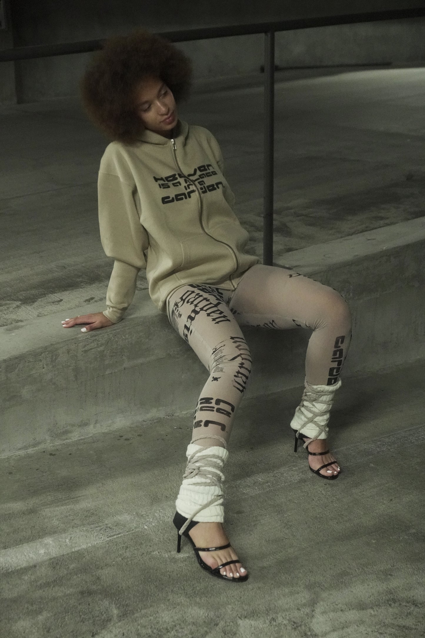 Logo Screenprint Leggings