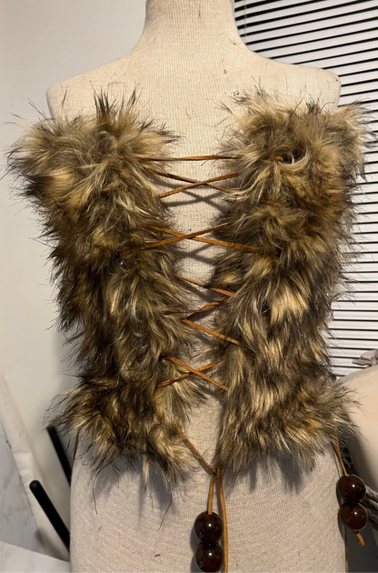 Fur Corset