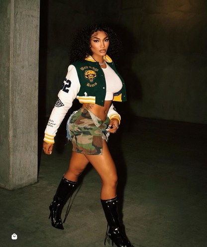 Recycled Mini Skirt
