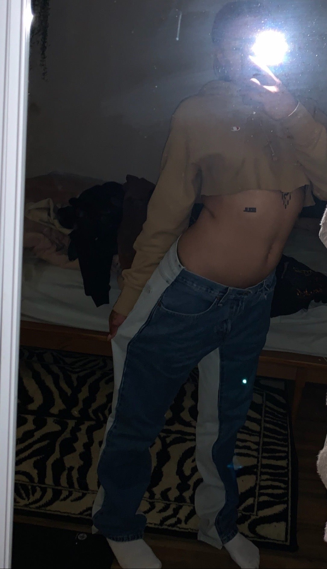 Front Back Denim