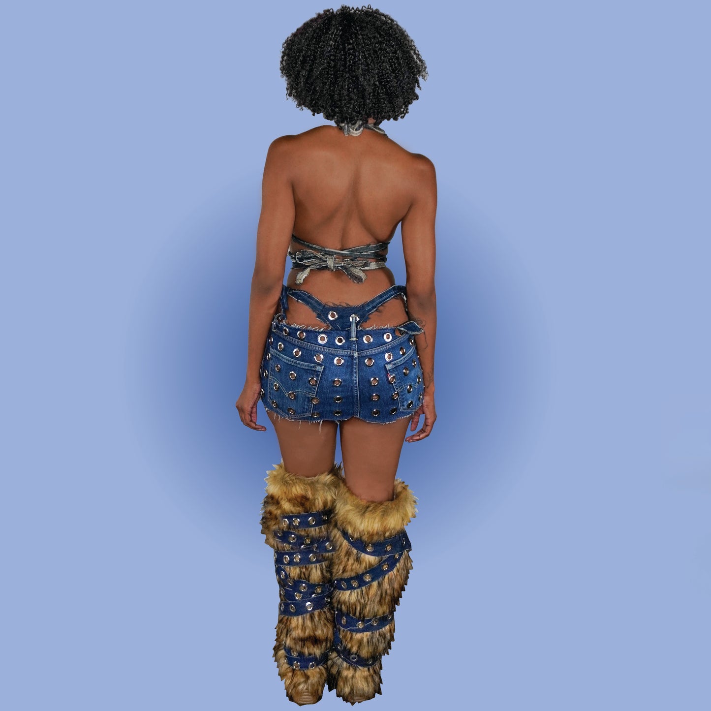 Grommet Skirt Set