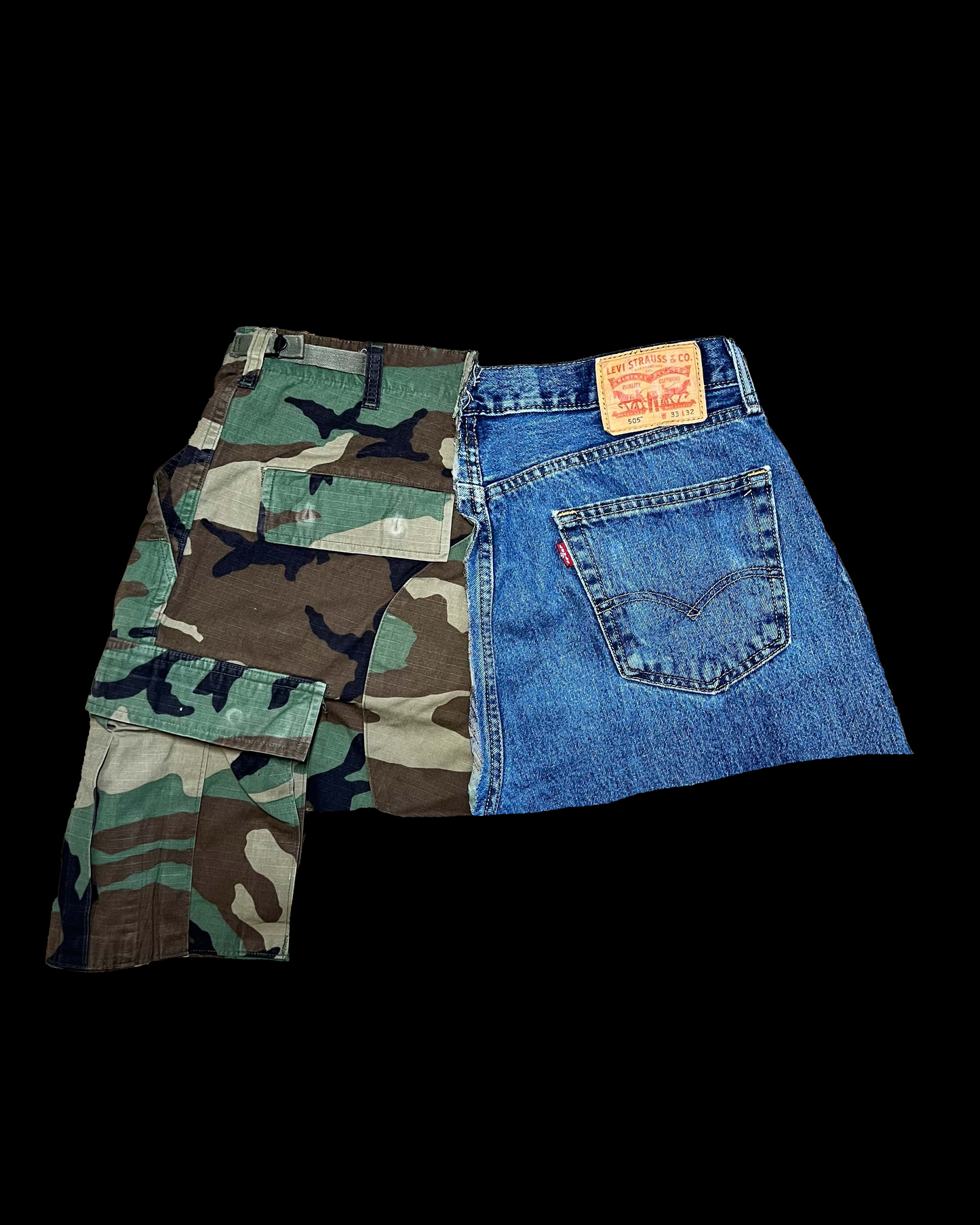 Recycled Mini Skirt