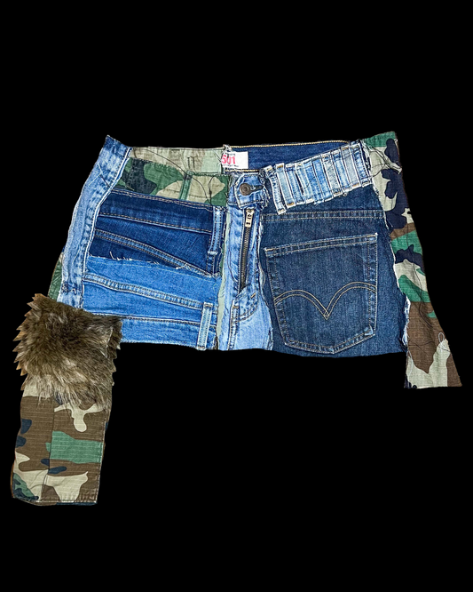 Recycled Fur Mini