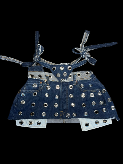 Grommet Skirt Set