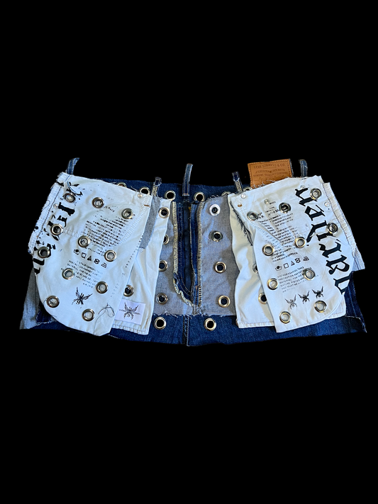 Double Pocket Grommet Skirt