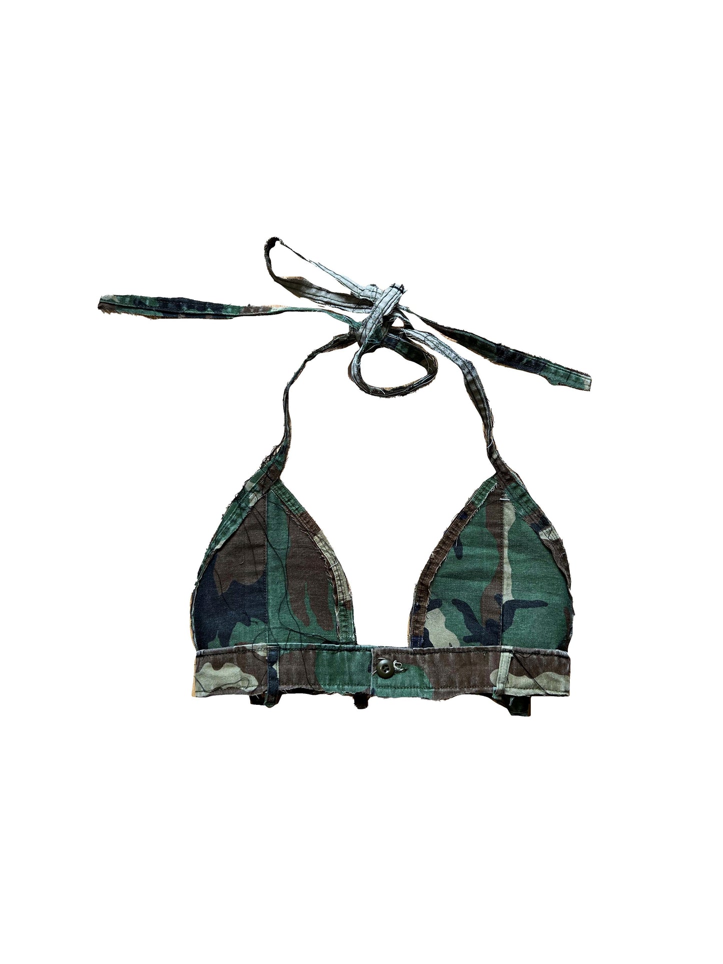 Reworked Cargo Triangle Bra