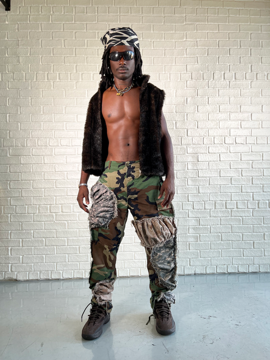 Ruched Cargos